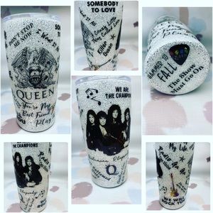 Queen band tumbler
